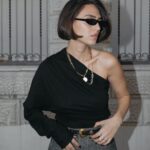 חולצת ג'ולייט-שחור